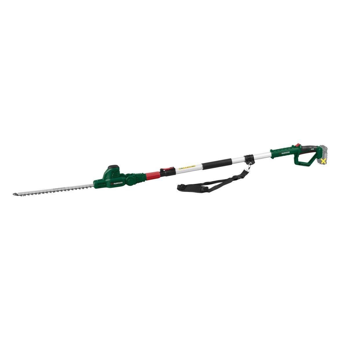 PARKSIDE® 20V Akku-Teleskop-Heckenschere PTHSA 20-Li C4 (ohne Akku und Ladegerät), mit Tragegurt
