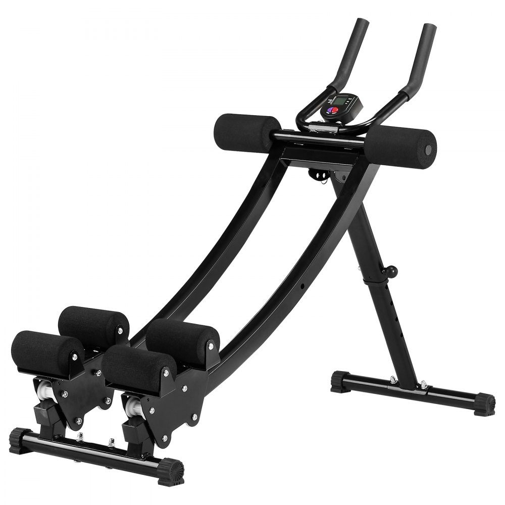 Bauchtrainingsgerät, Bauchtrainer, AB-Maschine für Fitnessstudio, Bauchtrainer mit 200 kg Gewichtskapazität, Bauchtrainer für Krafttraining, faltbares, verstellbares Fitnessgerät