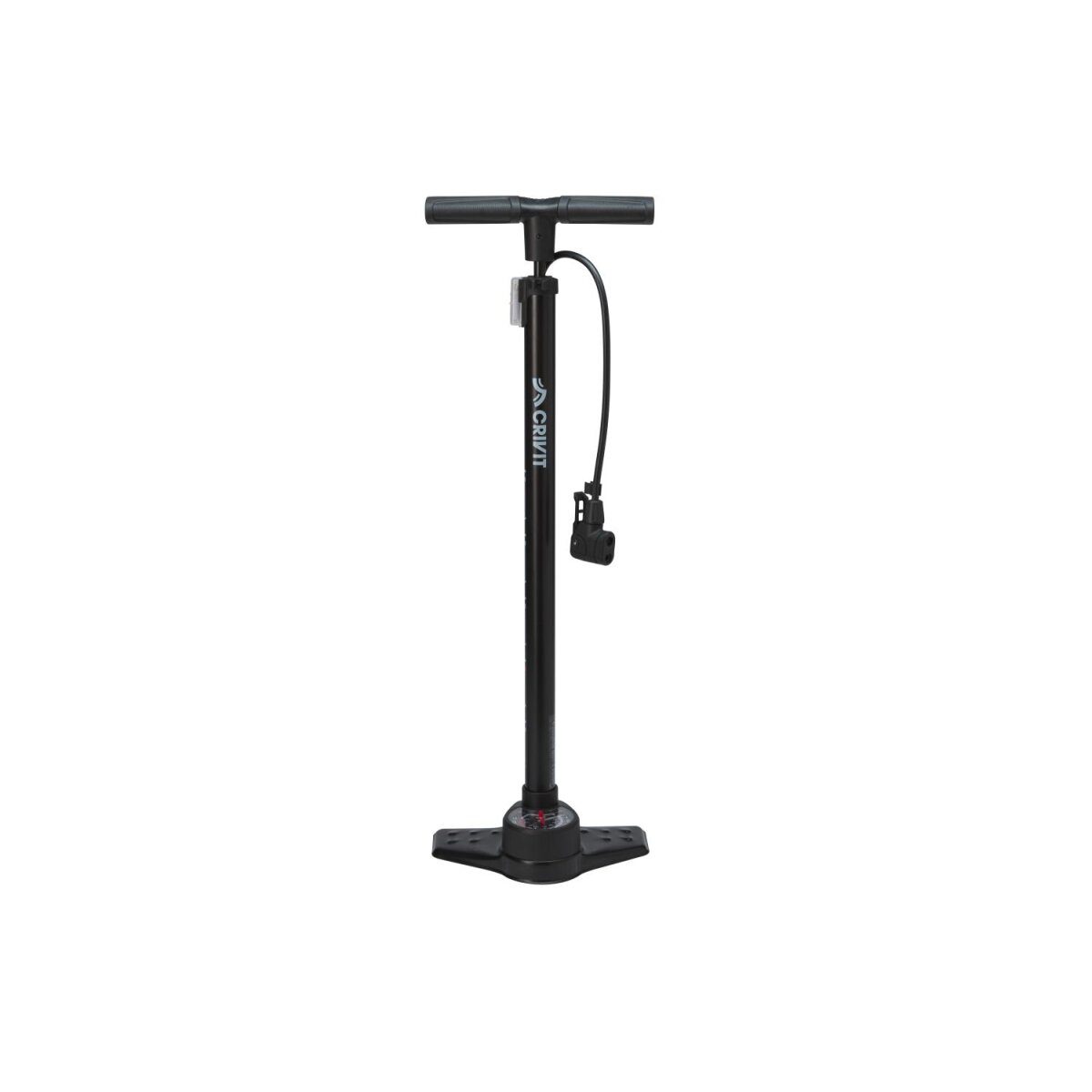 CRIVIT XL vloerluchtpomp met manometer