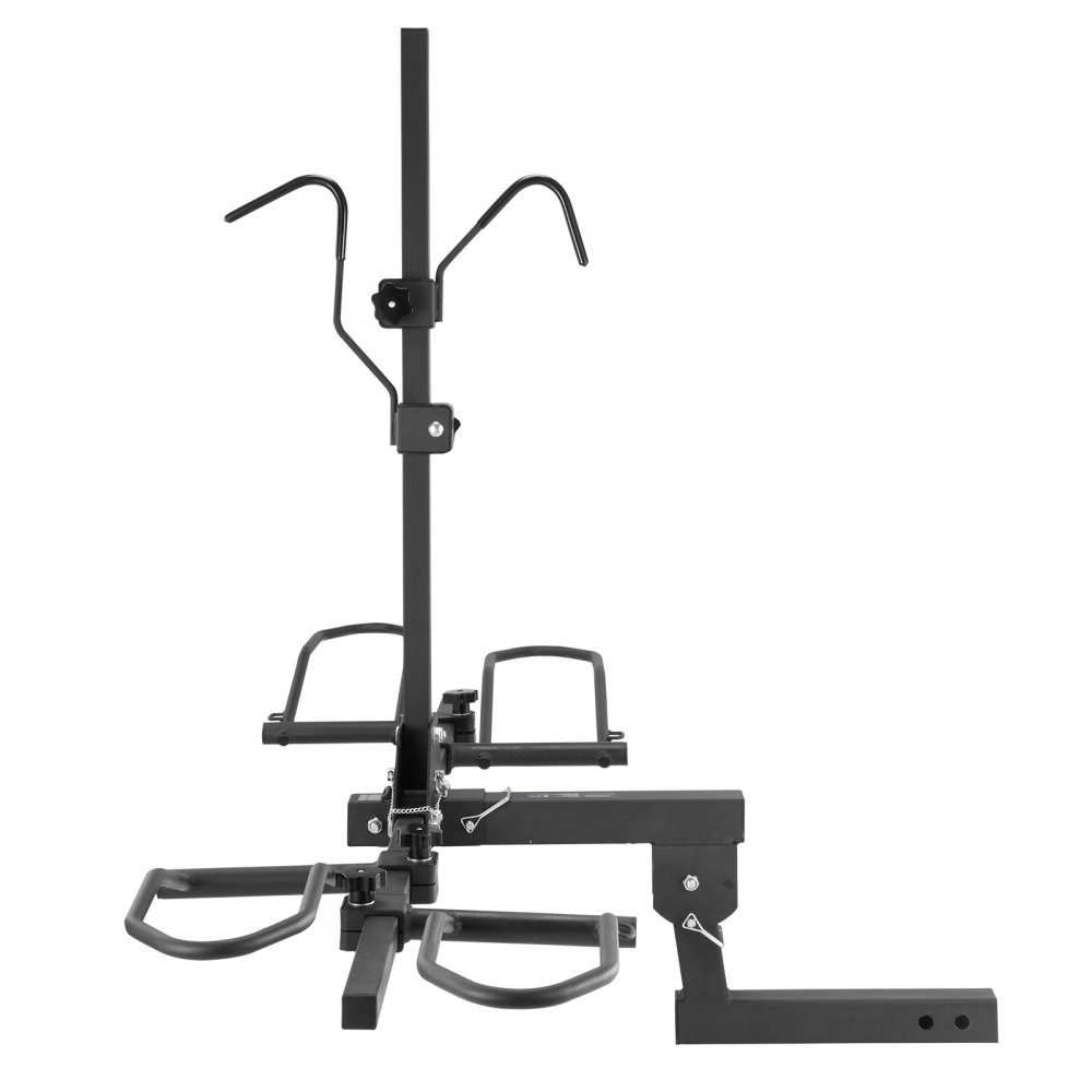 Tow Hitch Bike Rack, 2 Bike Platform Style, 73kg Load Capacity, Bike Rack Hitch for 50.8mm Receiver, Foldable Bike Rack for Car, SUV, Truck etc