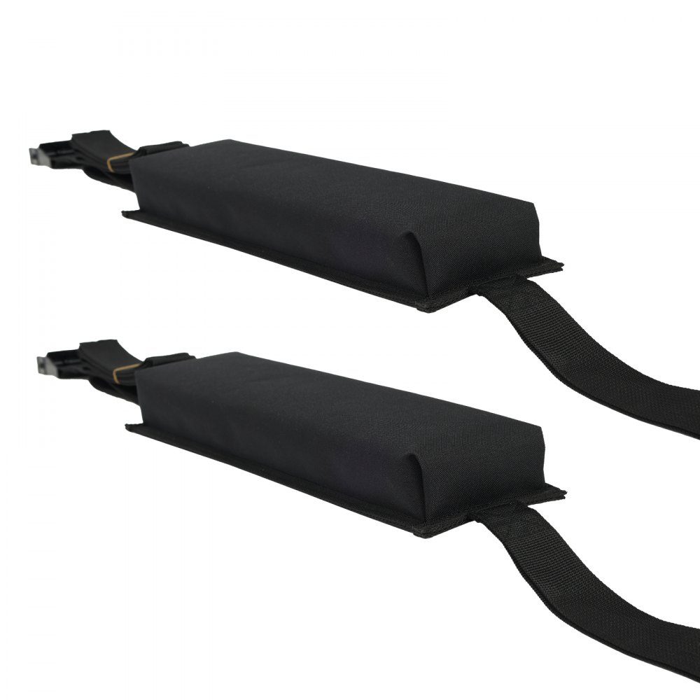 Soft Roof Rack Pads (395mm), Large Universal Car Roof Rack Pads, 80kg Kayak Rack Pads with Portable Storage Bag for SUP Canoe