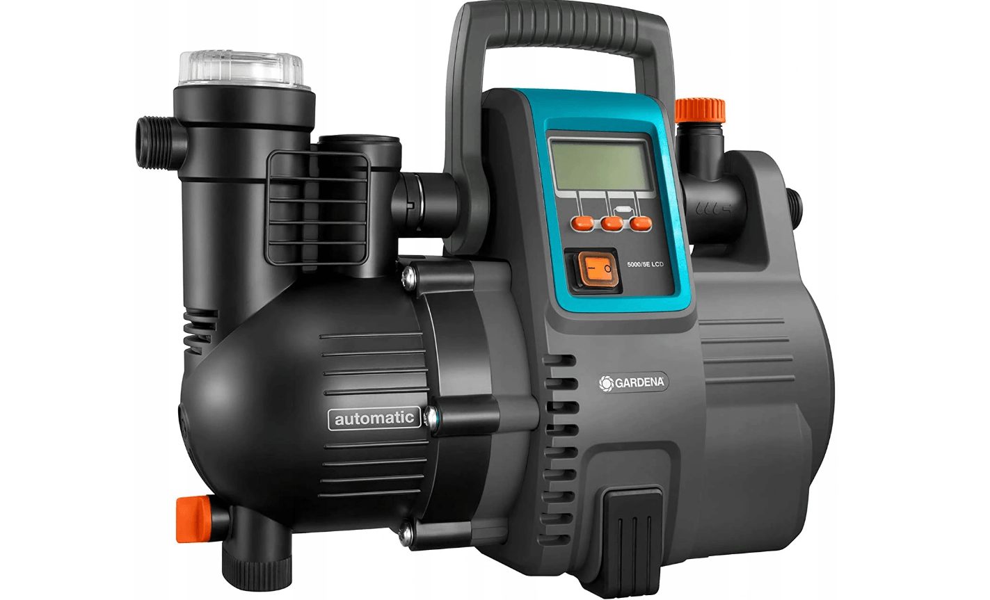 GARDENA 5000/5 LCD Hauswasserautomat mit Wetterschutz