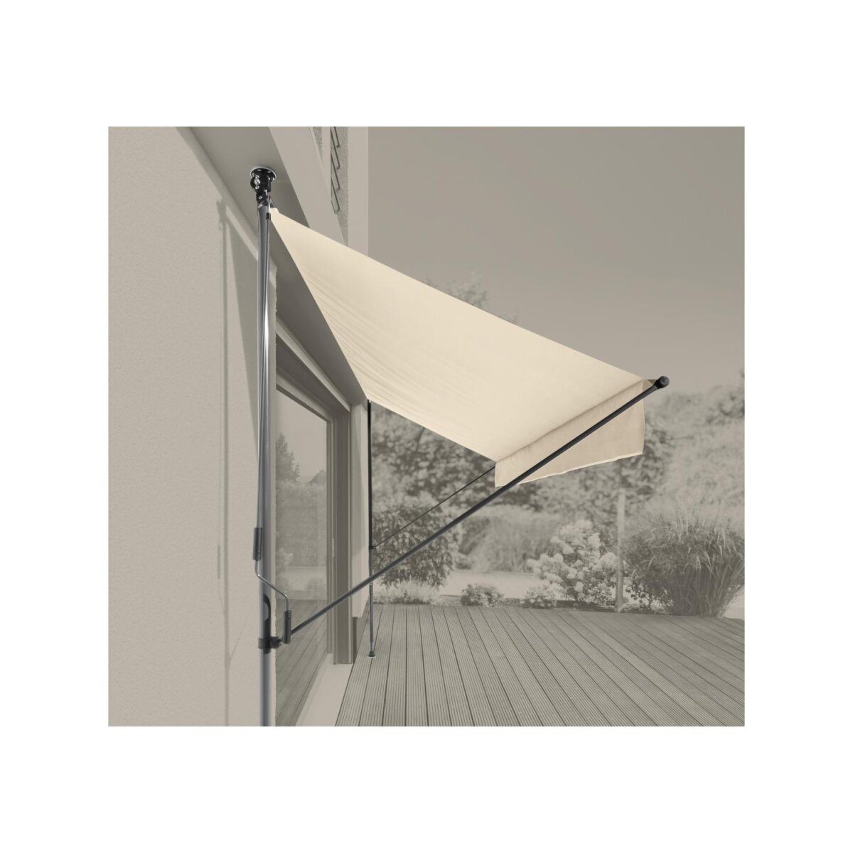 LIVARNO® Klemmmarkise 300 x 150, beige