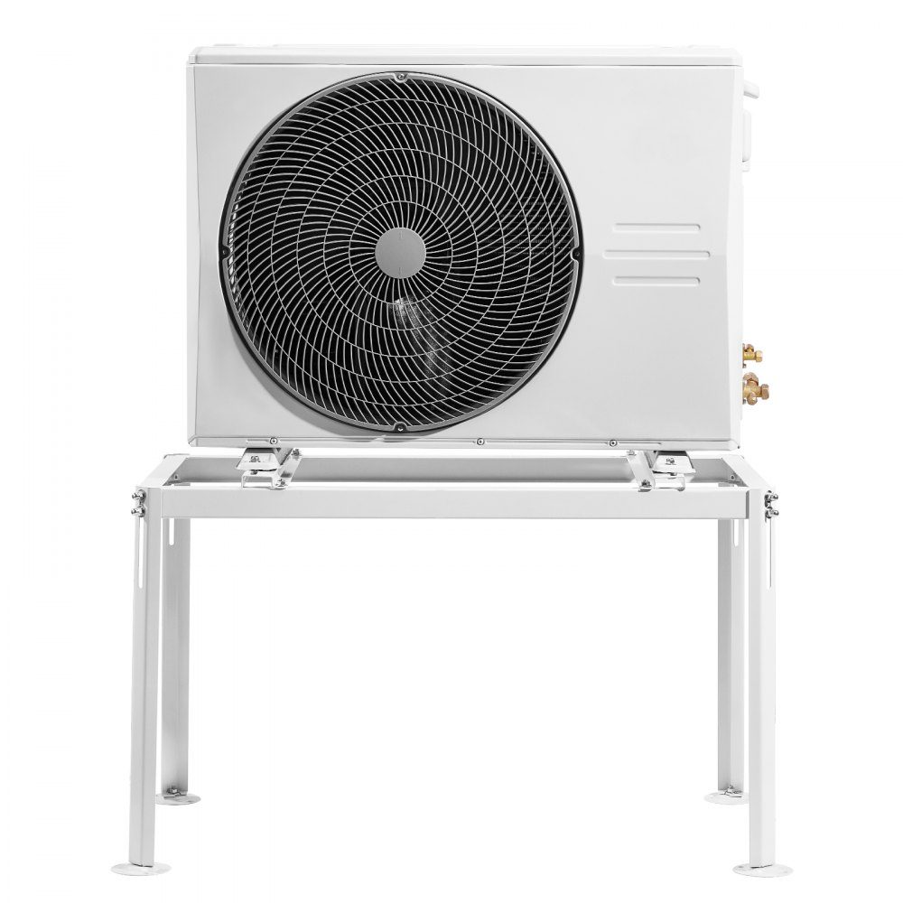 Air Conditioner Floor Stand, Anti-Vibration Mini Split Stand for 9000-36000 BTU Ductless Air Conditioner Heat Pumps, Floor Mount AC Base Bracket with Max 300kg Load Capacity