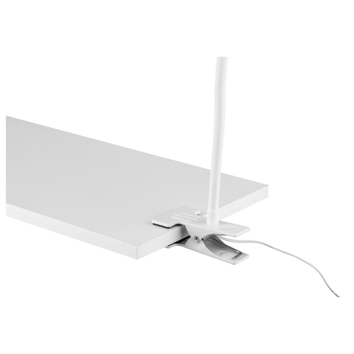 LIVARNO home LED-Klemmleuchte, mit flexiblem Metallhals