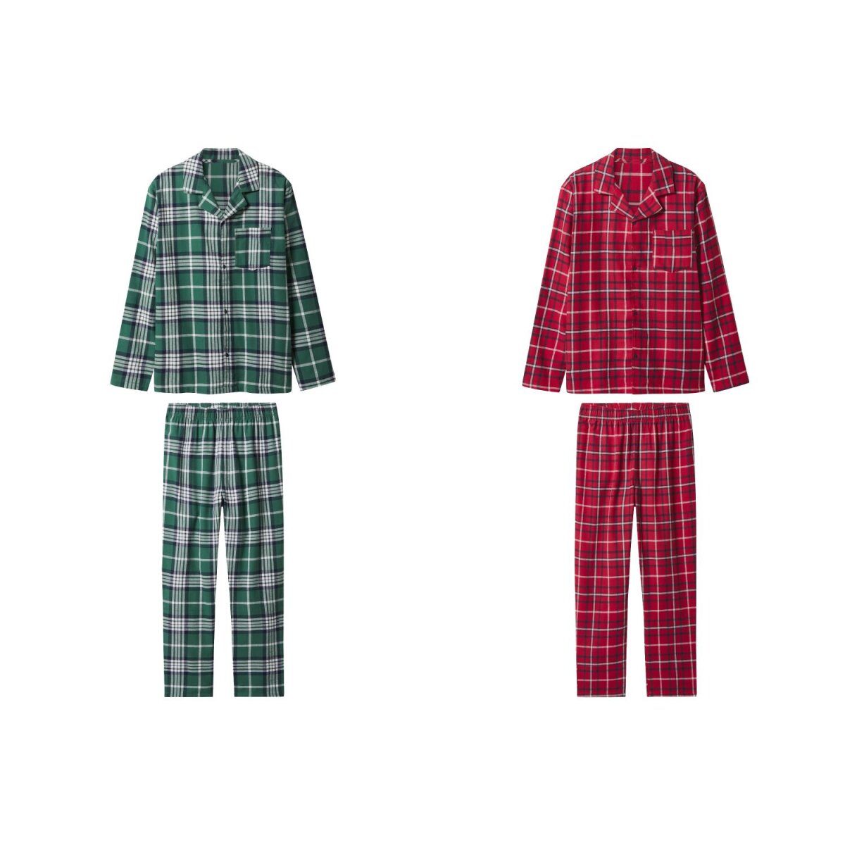 esmara Men men's flannel pajamas