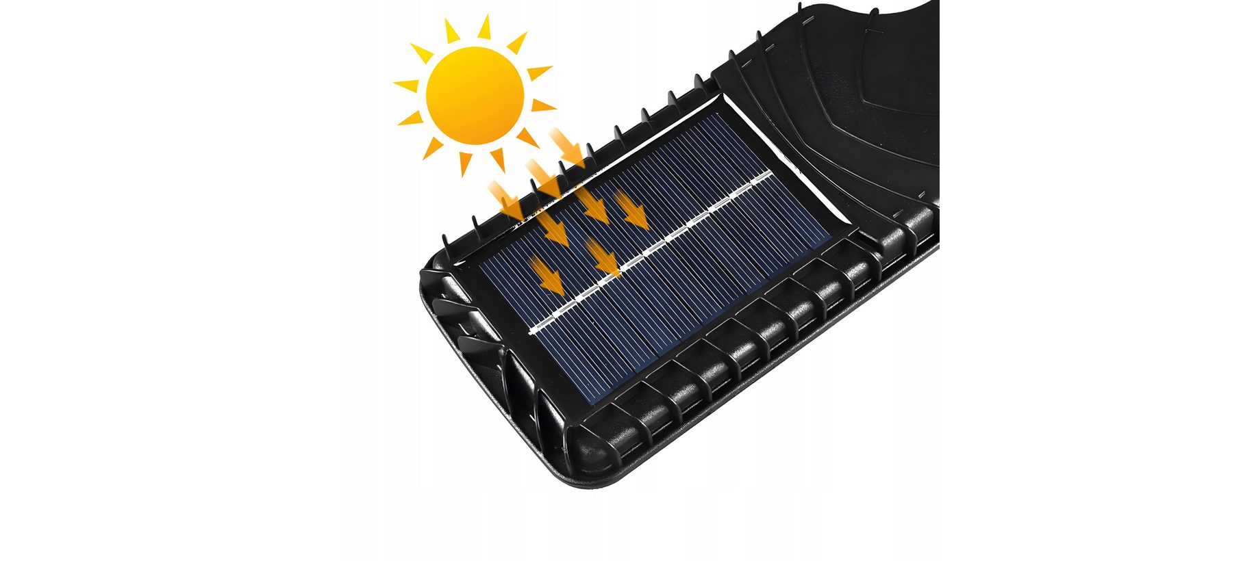 10x solar lamp with motion detector light sensor complete set XXXL