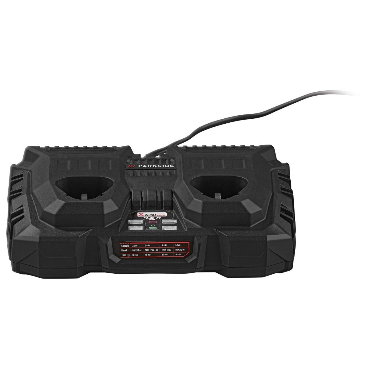 PARKSIDE® 12 V / 2 x 4,5 A / chargeur double PDSLK 12 B2, sans batteries