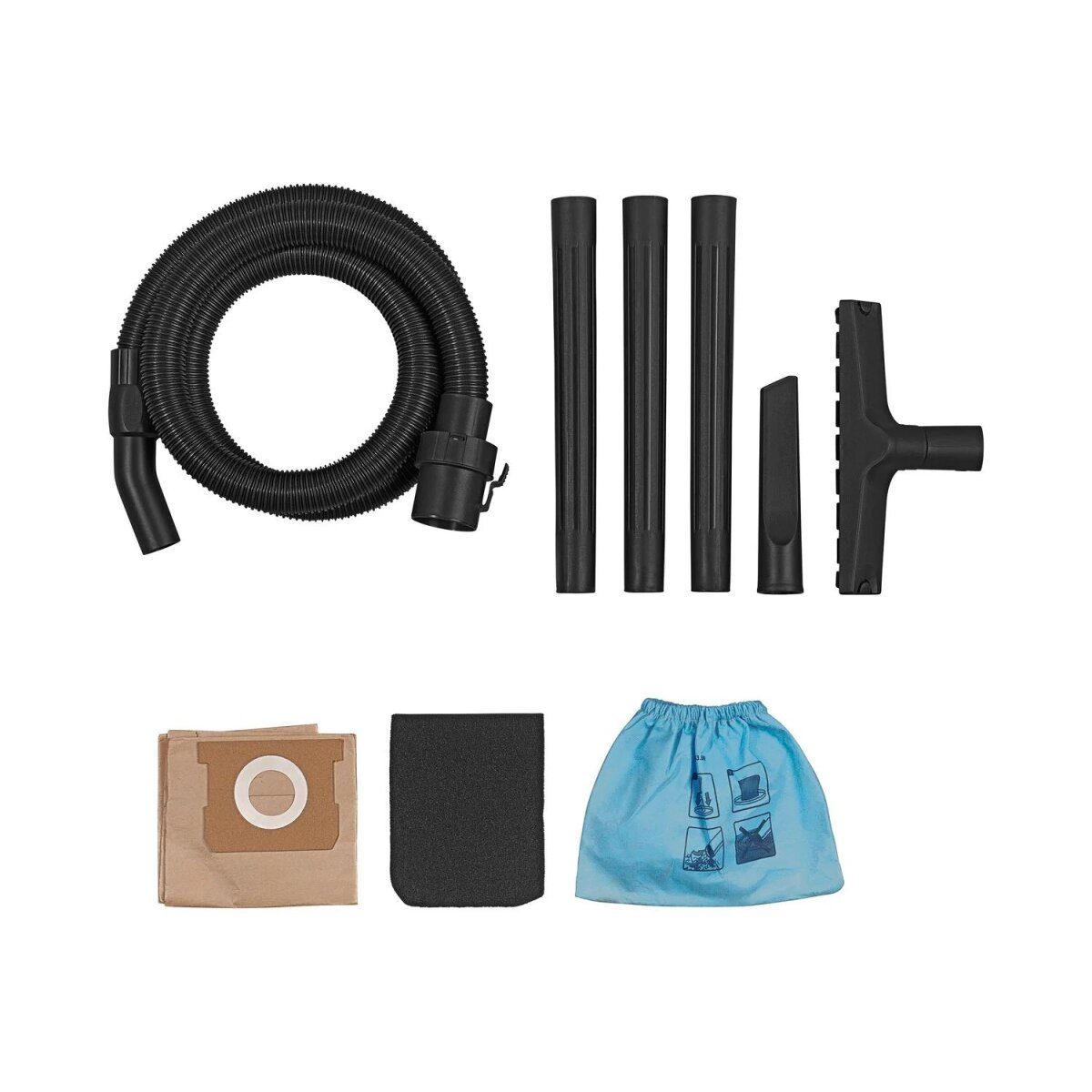 PARKSIDE® nat-/droogzuiger »PWD 12 B1«, 1200 W, 12 l, met filters