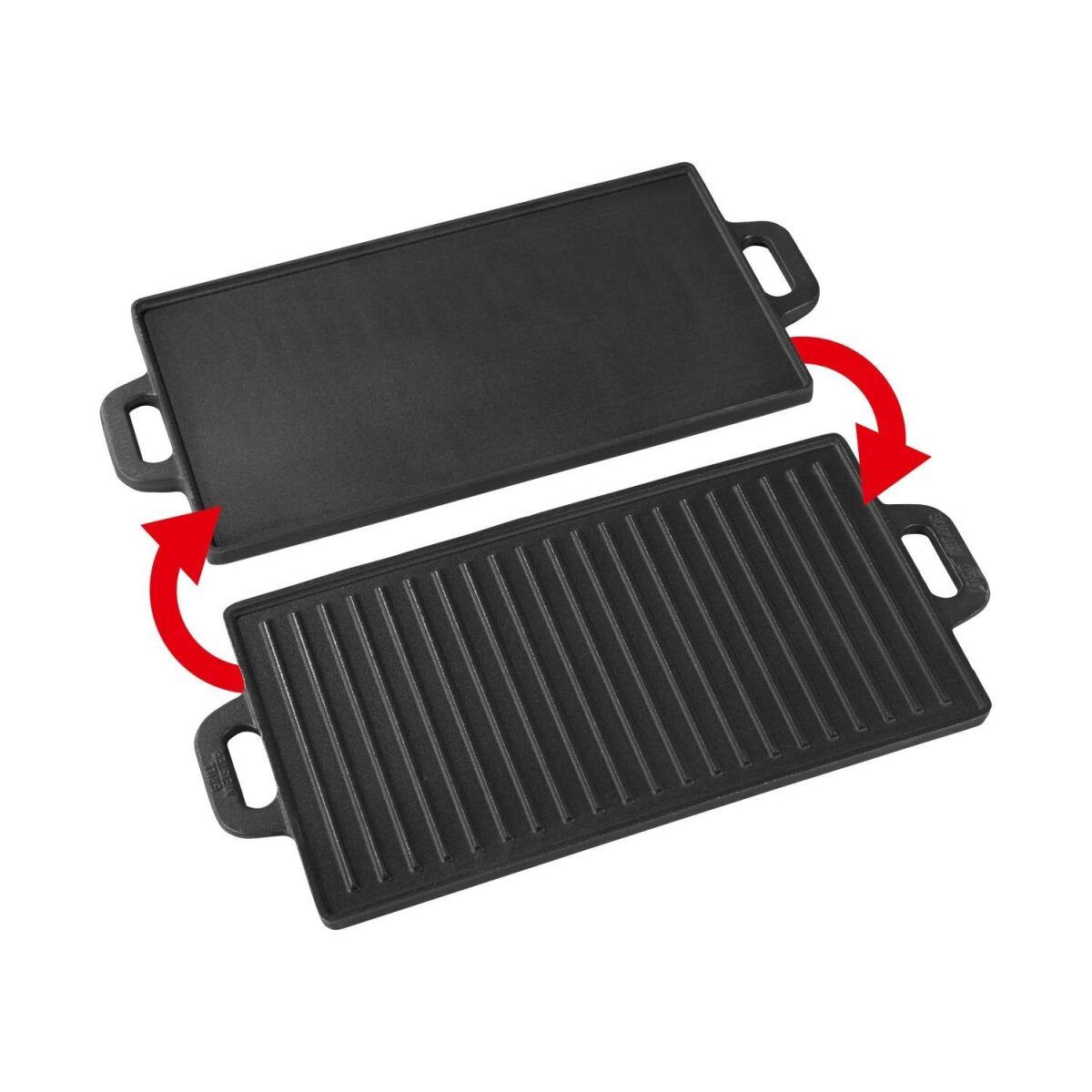 GRILLMEISTER cast iron grill plate/grill pan