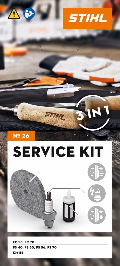 STIHL inspectieserviceset nr. 26 FS 40 50 56 70 STIHL inspectieserviceset nr. 26 FS 40 50 56 70