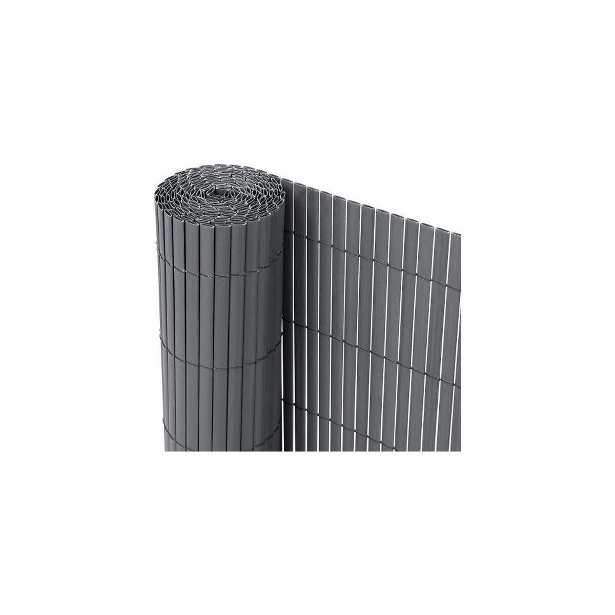 Ribelli Sichtschutzmatte, aus PVC, 100 x 400 cm, Anthrazit