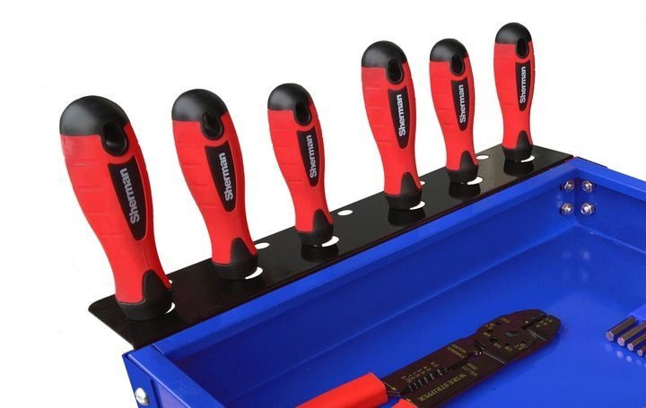 WERKZEUGWAGEN WERKSTATTWAGEN Werkstatt Garage Werkzeug blau