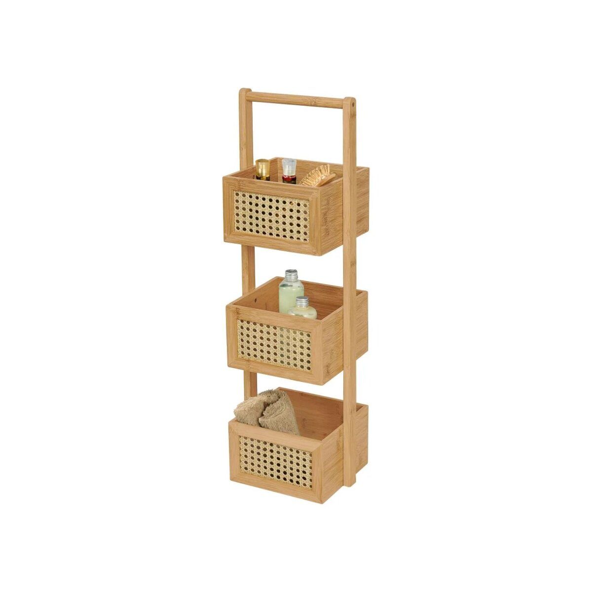 LIVARNO® Badezimmerregal aus Bambus