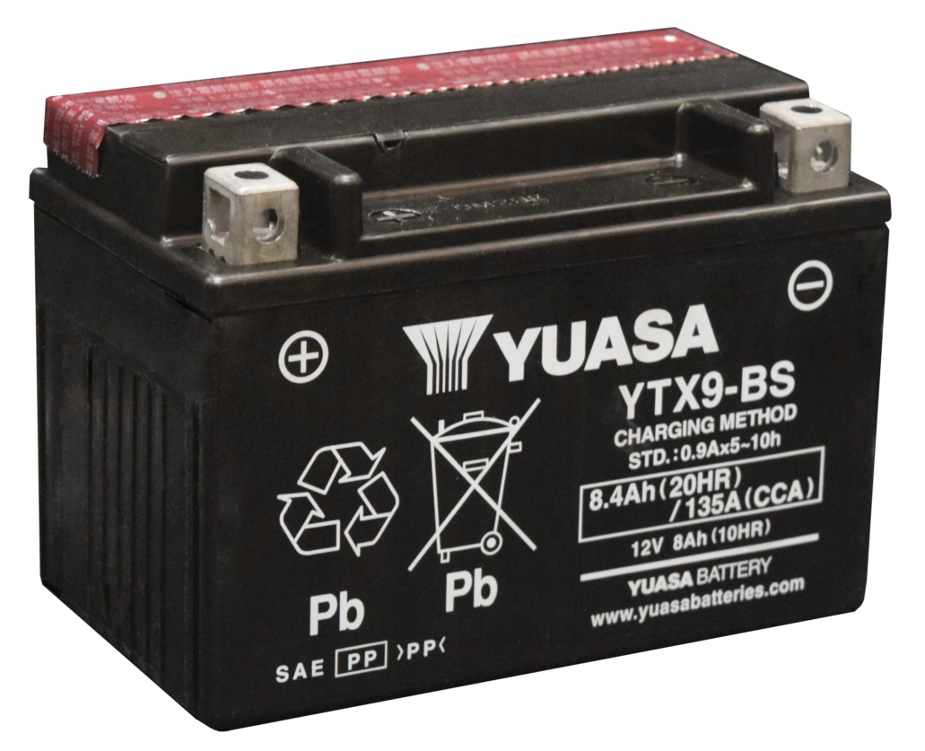 YUASA YTX9-BS 8,4 Ah 135 A – Réf. HT-47046