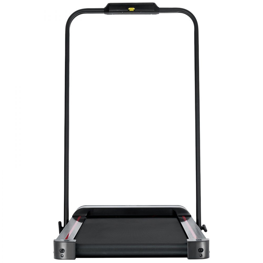 Walking Pad Laufband unter dem Schreibtisch, Laufband für die Arbeit, klappbares Laufband mit 120 kg Tragkraft, tragbares 2 in 1 Pad mit 2,5 PS, Lenkerfernbedienung, LED-Anzeige 1-12 km/h