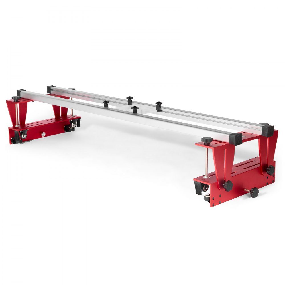 Router Cart 1625mm Portable Adjustable Panel Smoother DIY Woodworking Router Cart Panel Guide Trimming Planer for Wood Smoothing