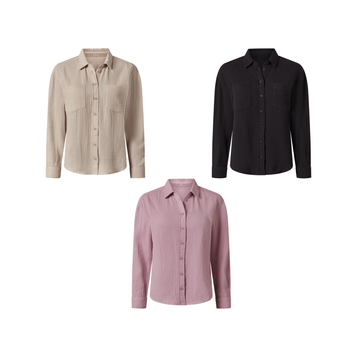 esmara® damesblouse mousseline