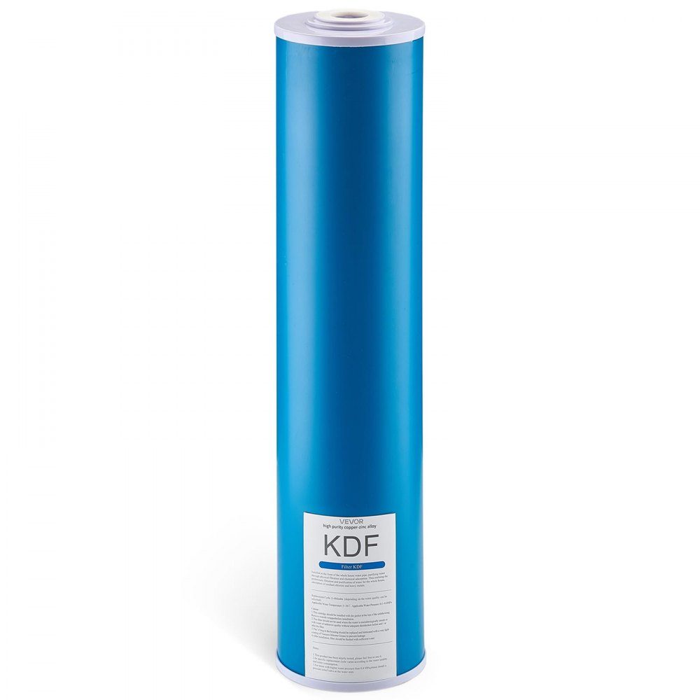 Whole House Water Filter Replacement Cartridge 115x507mm Coconut Shell Activated Carbon KDF Filter for Water Filtration System Reduces Chlorine, Bad Taste and Odor
