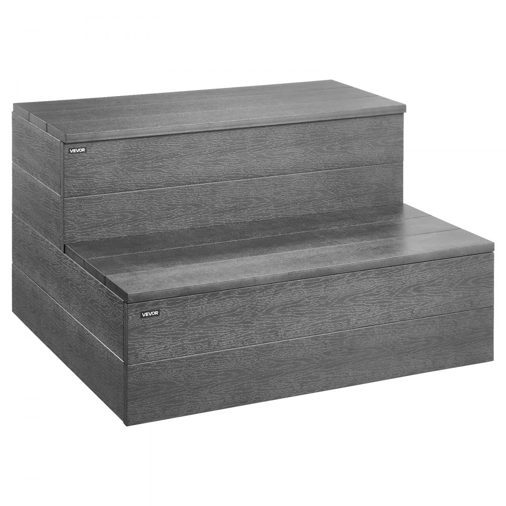 Escalier de piscine à 2 marches, échelle de hanches de 635 mm de large pour piscines hors sol/gonflables avec capacité de charge de 226,8 kg, polyvalent pour porche, terrasse, camping-car Escalier de piscine à 2 marches, échelle de hanches de 635 mm de large pour piscines hors sol/gonflables avec capacité de charge de 226,8 kg, polyvalent pour porche, terrasse, camping-car