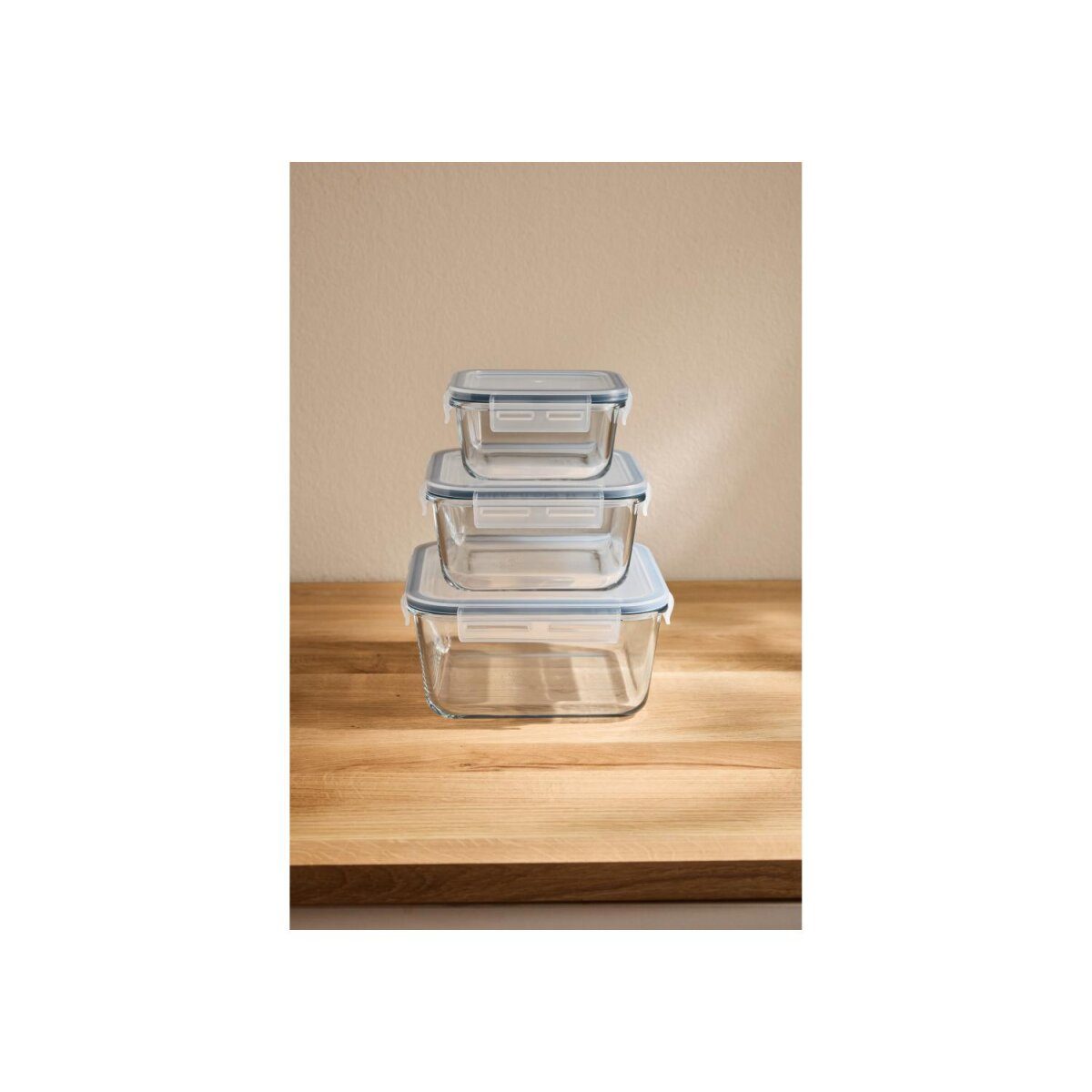 Ensemble de contenants de conservation alimentaire SILVERCREST®, 3 pièces
