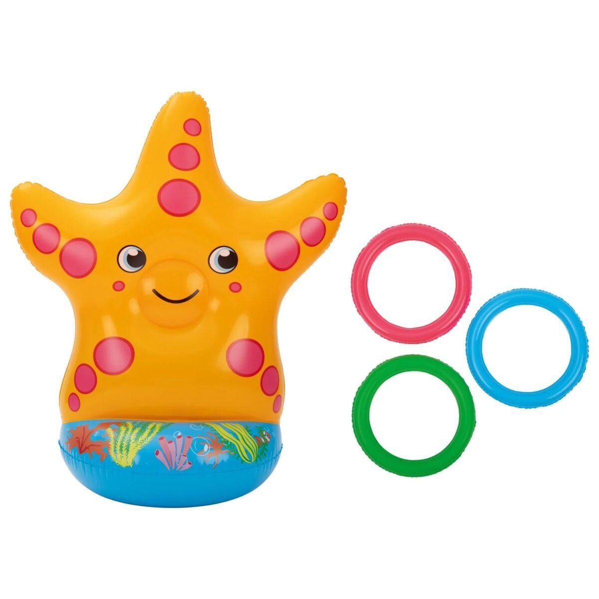 LUPILU® Kleinkinderplanschbecken / Wassersprinkler (Wassersprinkler Seestern)