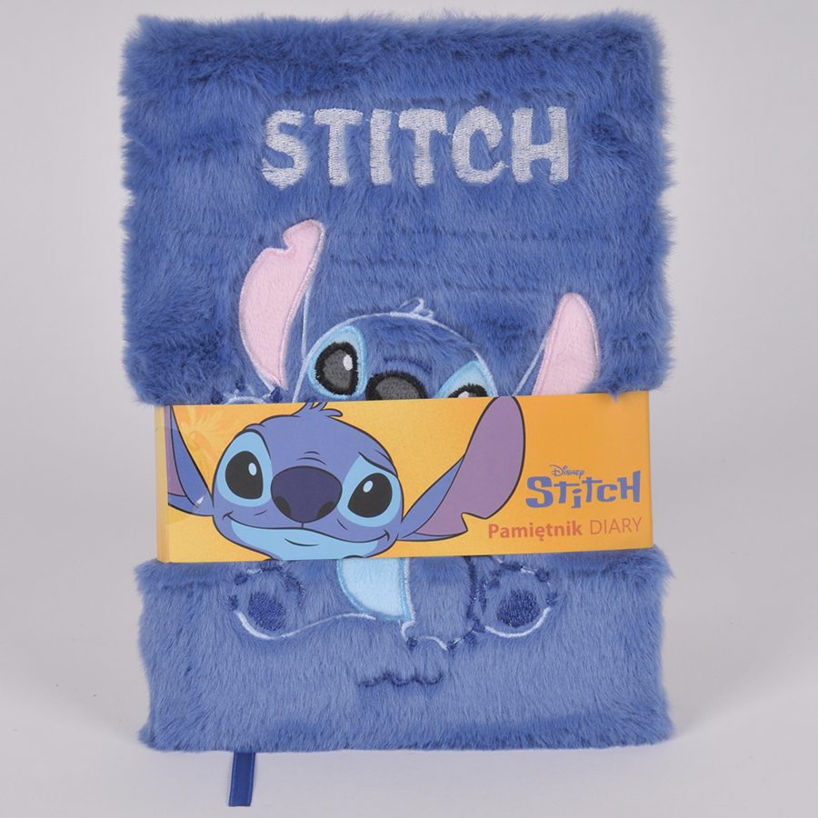 Stitch A5 Plüsch-Tagebuch