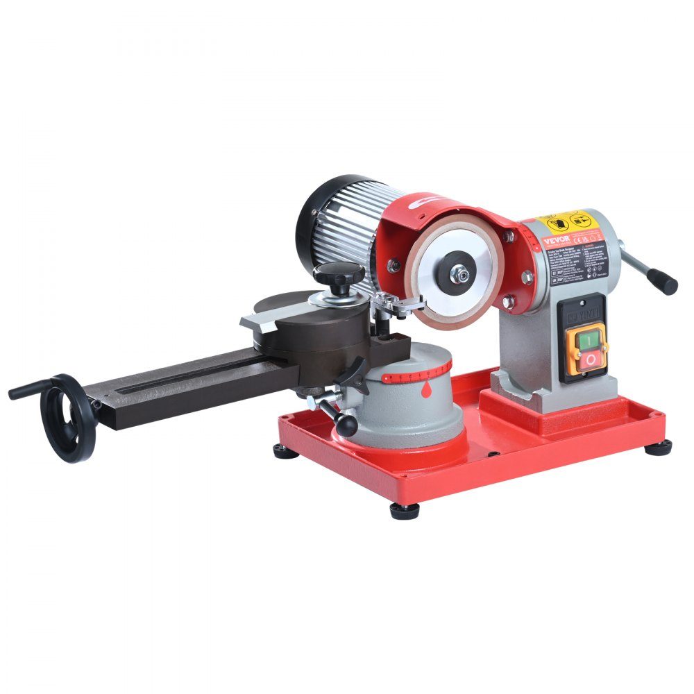 Saw blade sharpener 370W sharpening machine circular saw blade sharpener 3600 rpm circular saw blade sharpener φ 80.01-698.5mm saw blade sharpener φ 1.6-4.0mm 6-fold saw centering