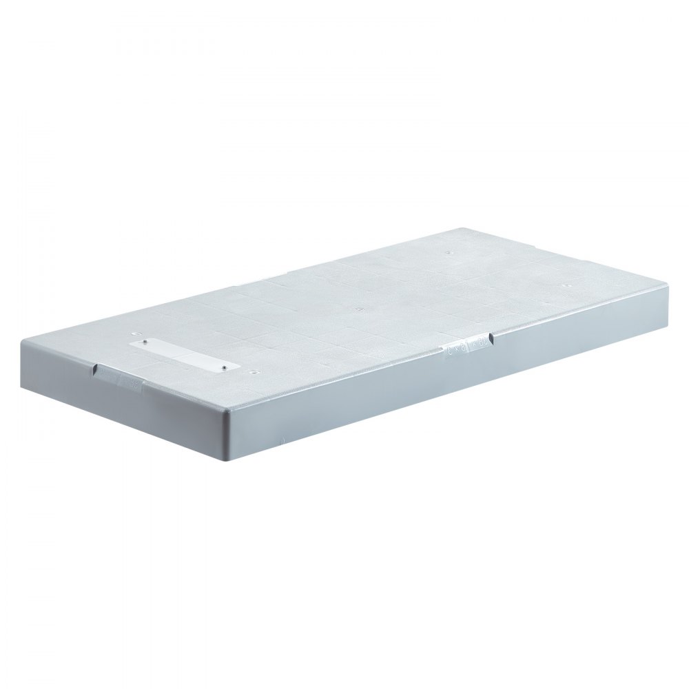 Mini coussin divisé, pour systèmes de pompe à chaleur de climatiseur sans conduit 9000-36000 BTU, coussinets anti-vibrations en plastique 960x460x74mm pour unités de condensateur extérieures, charge maximale 181kg