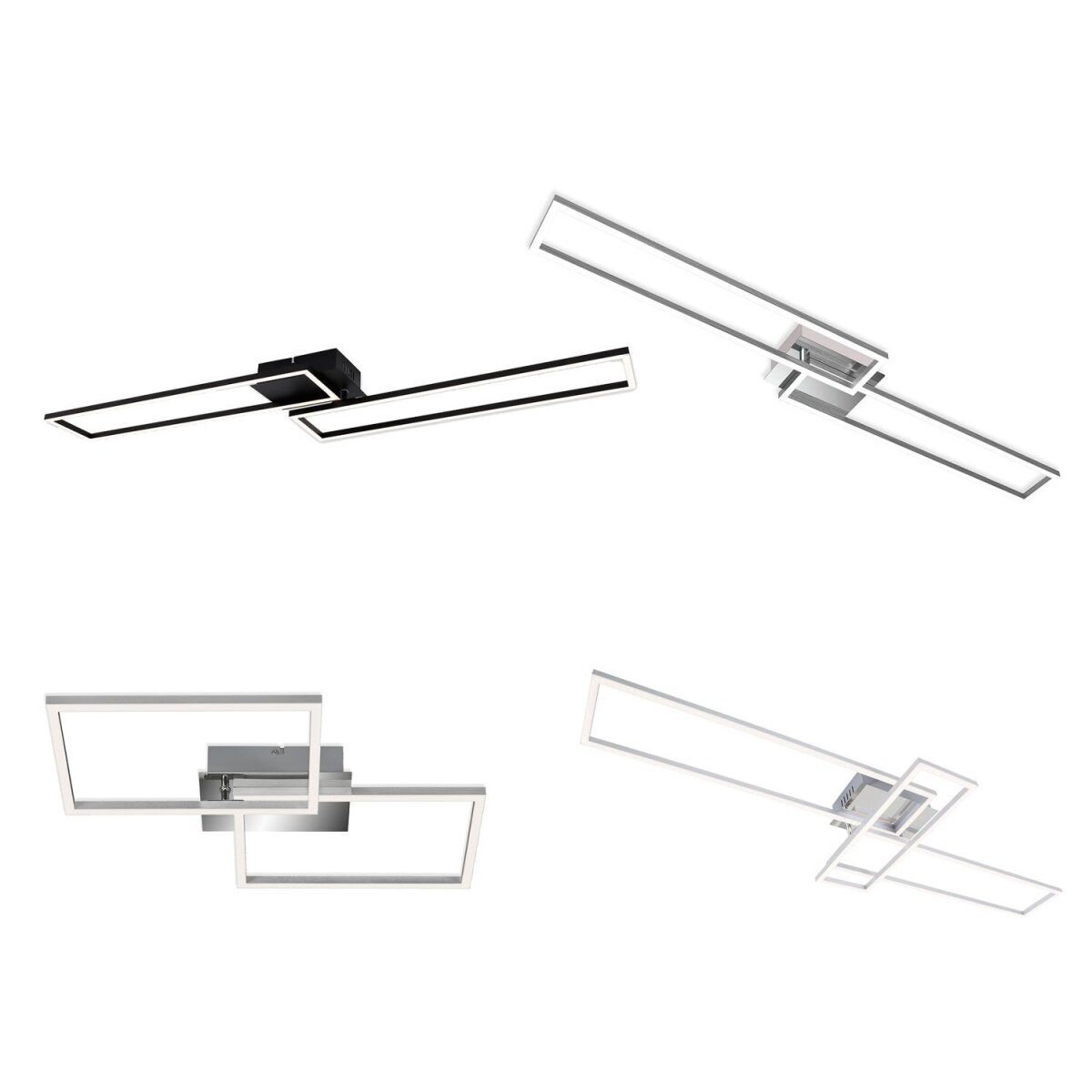 Briloner CCT LED design ceiling light, light temperature + brightness adjustable