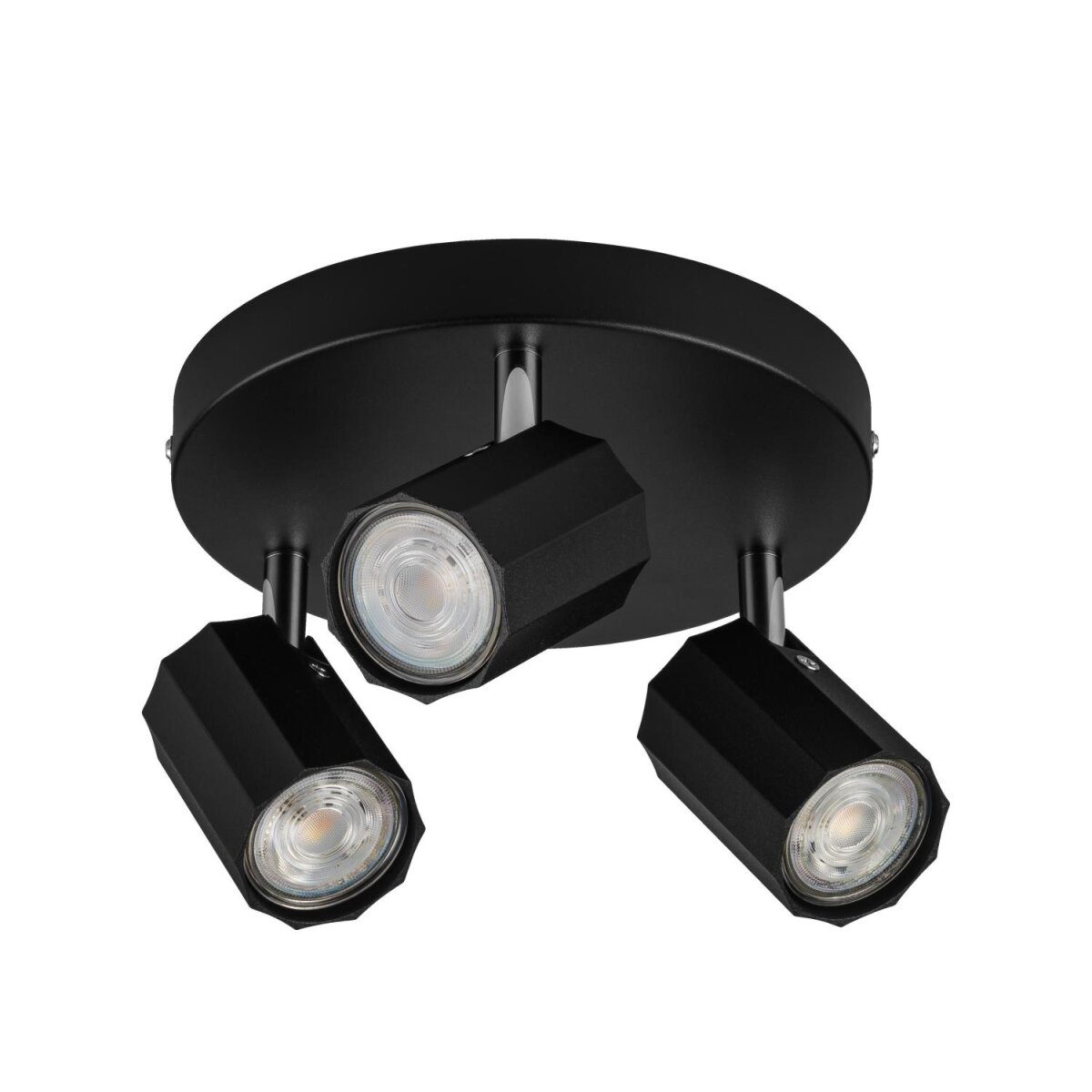 LIVARNO home ceiling spotlight / track light, with 3 tilting and swiveling spots