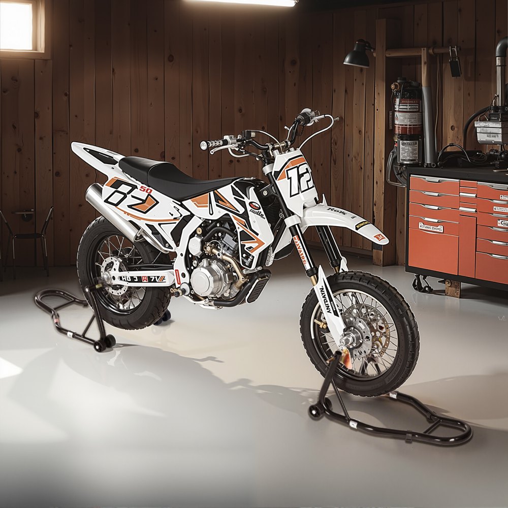 Motorrad-Ständer-Lift vorne und hinten, 50 kg schwerer Vorderrad-Doppelgabelständer, Hinterrad-U+L-Gabelschwingen-Spulenständer, Motorrad-Wagenheber für die meisten Motorräder Motorrad-Ständer-Lift vorne und hinten, 50 kg schwerer Vorderrad-Doppelgabelständer, Hinterrad-U+L-Gabelschwingen-Spulenständer, Motorrad-Wagenheber für die meisten Motorräder