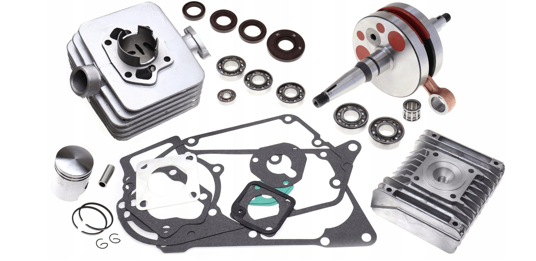SIMSON KIT Zestaw ŁOŻYSK WAŁU GŁOWICY SILNIKA