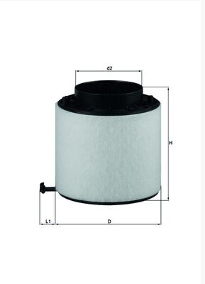 MANN Filter KNECHT Lx 2092d Luftfilter