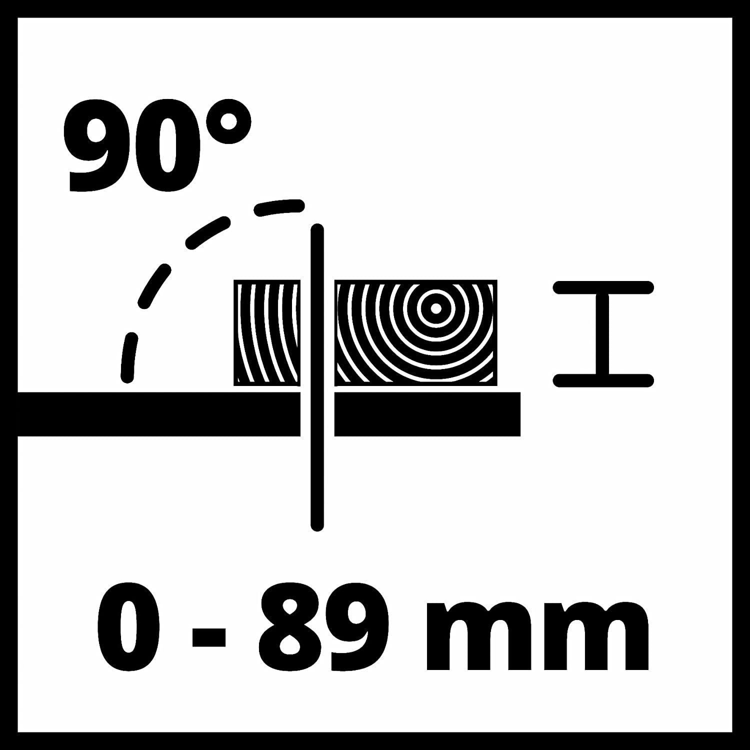 Einhell Tischkreissäge TE-TS 254 T (2.000 Watt, Sanftanlauf, Alu-Haupttisch, Tischverlängerung, Parallelanschlag, Winkelanschlag, Überlastschalter, Spaltkeilverstellung