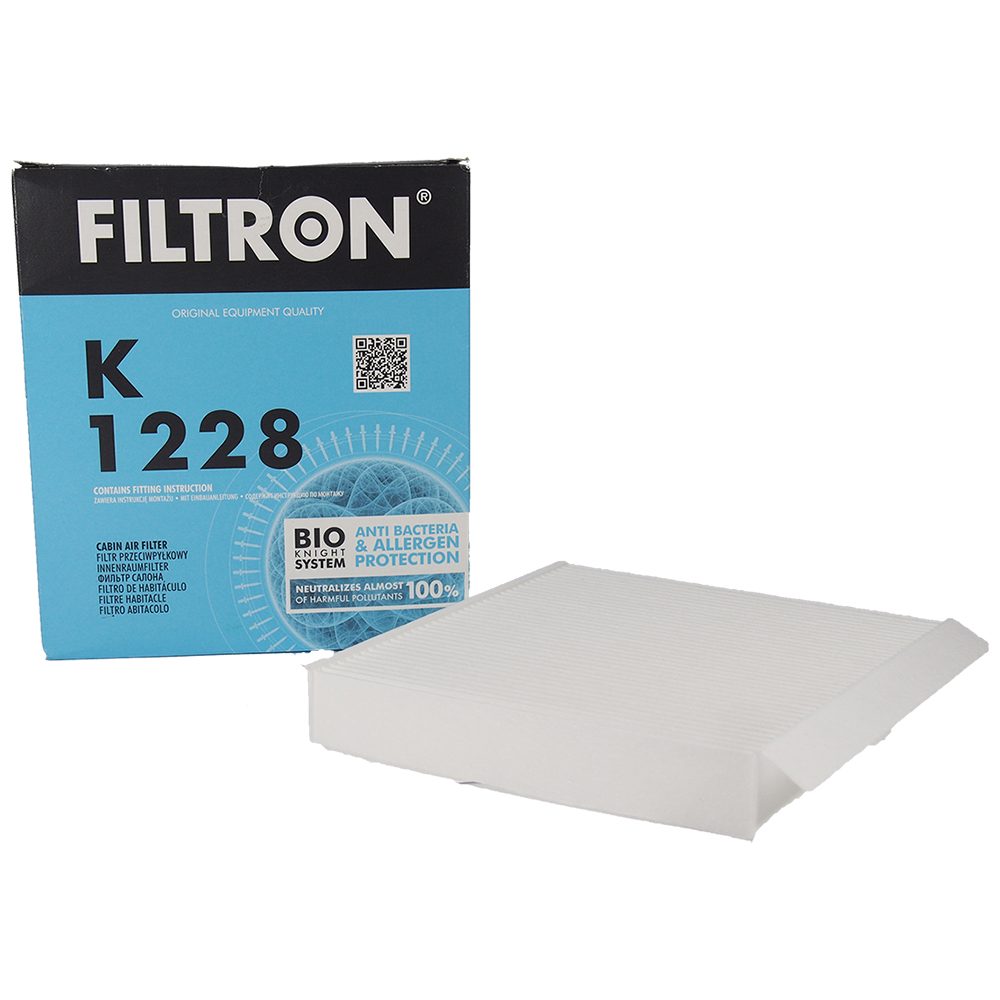 FILTRON K 1228 cabin filter – Citroen · Fiat · Opel – Part No. HT-48239