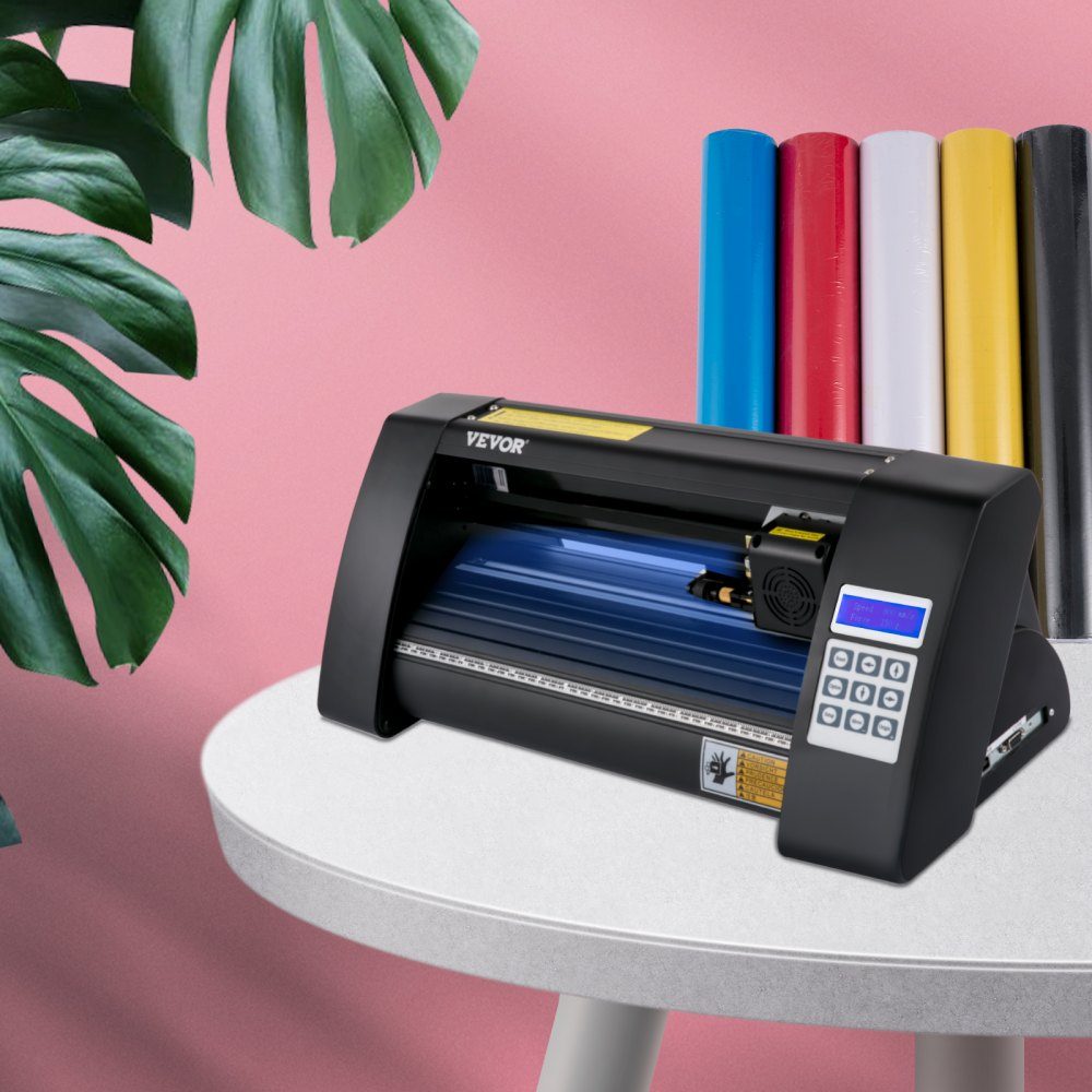 Film cutting plotter 375 mm, film cutter max. cutting width 285 mm, plotter machine Signmaster software, plotter Windows compatible, film plotter semi-automatic cutting accuracy ±0.001 mm