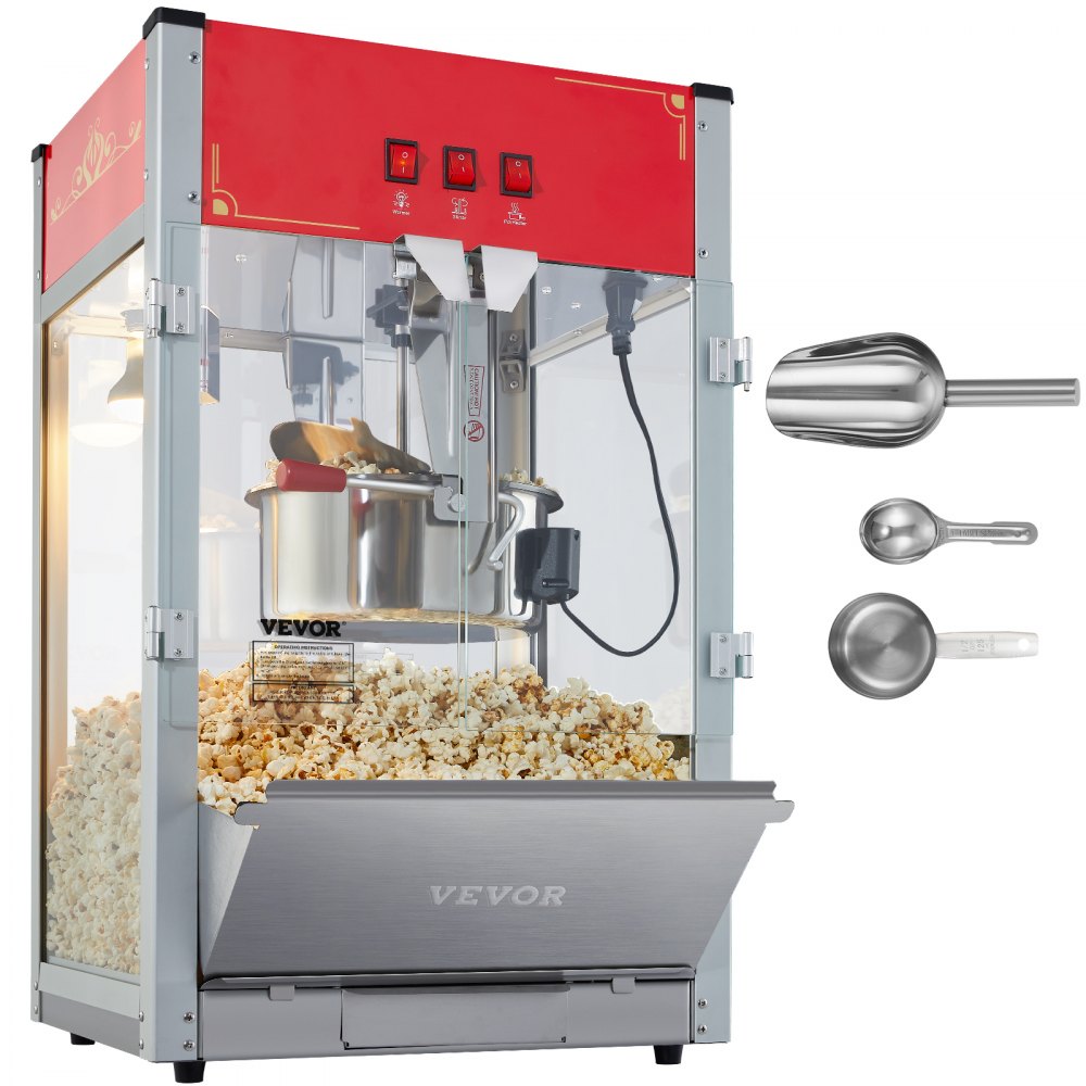 Maszyna do popcornu Maszyna do popcornu Maszyna do popcornu Maszyna do popcornu 1440 W, czajnik 12 uncji na 80 filiżanek na załadunek, maszyna do popcornu na blacie ze szkłem hartowanym, 3 miarki ze stali nierdzewnej Maszyna do popcornu Maszyna do popcornu Maszyna do popcornu Maszyna do popcornu 1440 W, czajnik 12 uncji na 80 filiżanek na załadunek, maszyna do popcornu na blacie ze szkłem hartowanym, 3 miarki ze stali nierdzewnej