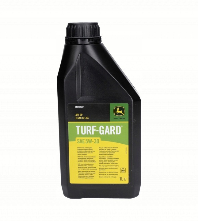 Huile moteur JOHN DEERE TURF GARD 5W30 1 litre Huile moteur JOHN DEERE TURF GARD 5W30 1 litre