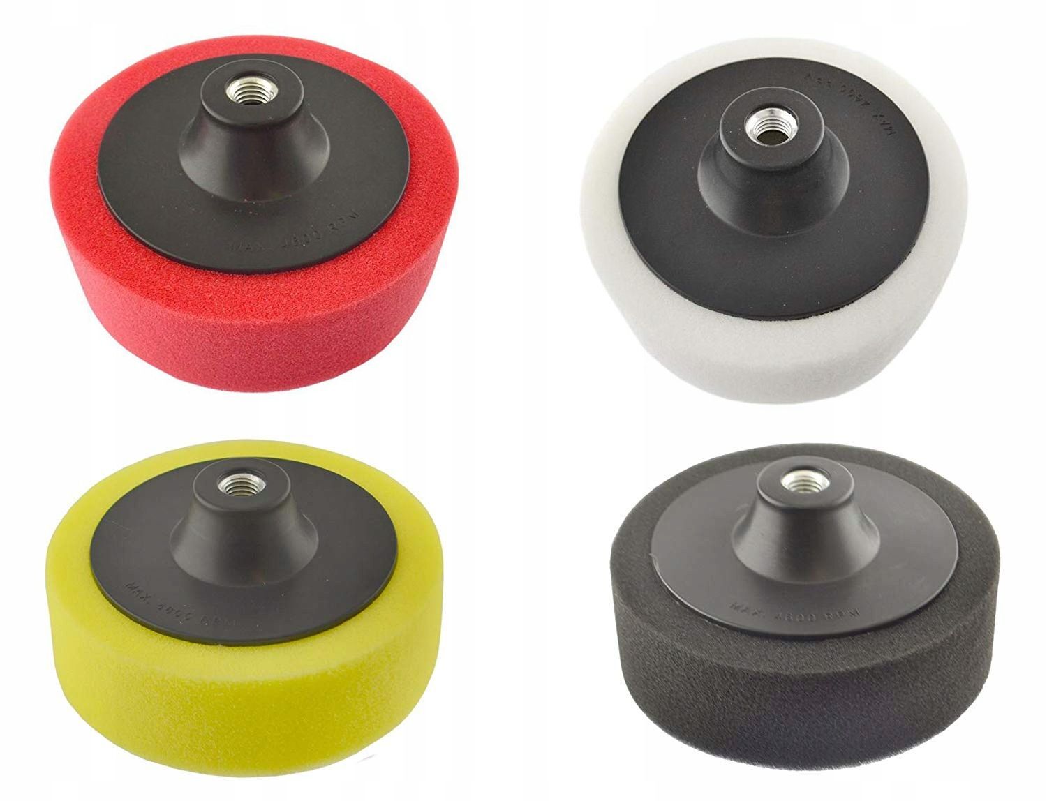 XXL Poliermaschine Politur Auto Poliermaschine Komplettset + 4x Polierteller + Politur Starterset XXL Poliermaschine Politur Auto Poliermaschine Komplettset + 4x Polierteller + Politur Starterset