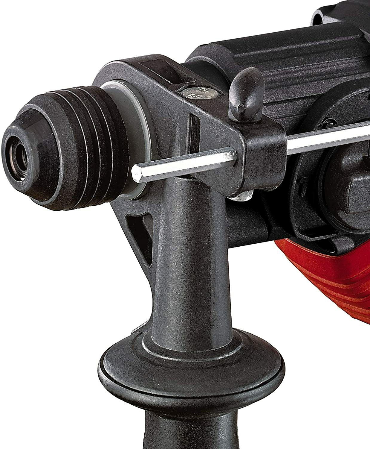 Einhell RT-RH 20/1 hammer drill (500 W, 1.6 J, drilling capacity Ø in concrete 20 mm, SDS-Plus, anti-twist device, overload slip clutch, metal drilling depth stop, speed preselection)