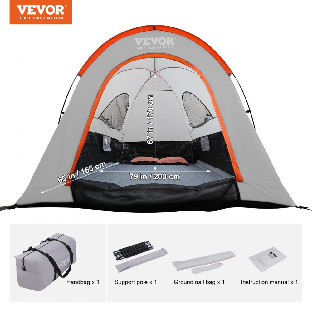 Roof Tent Truck Tent 200x165x170cm Outdoor Double Layer Tent Pickup Truck Tent Truck Bed Tent Outdoor Family Camping Travel Car Tent Waterproof Car Roof Tent Rear Tent Carry Bag Roof Tent Truck Tent 200x165x170cm Outdoor Double Layer Tent Pickup Truck Tent Truck Bed Tent Outdoor Family Camping Travel Car Tent Waterproof Car Roof Tent Rear Tent Carry Bag
