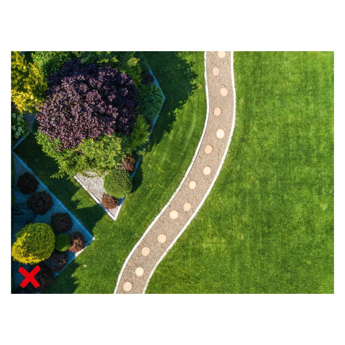PARKSIDE PERFORMANCE® Akku-Mähroboter „PPAMR 1250 A1“, bis 1250 m² mit Akku, Ladestation und mit Kameraüberwachung ohne Begrenzungskabel
