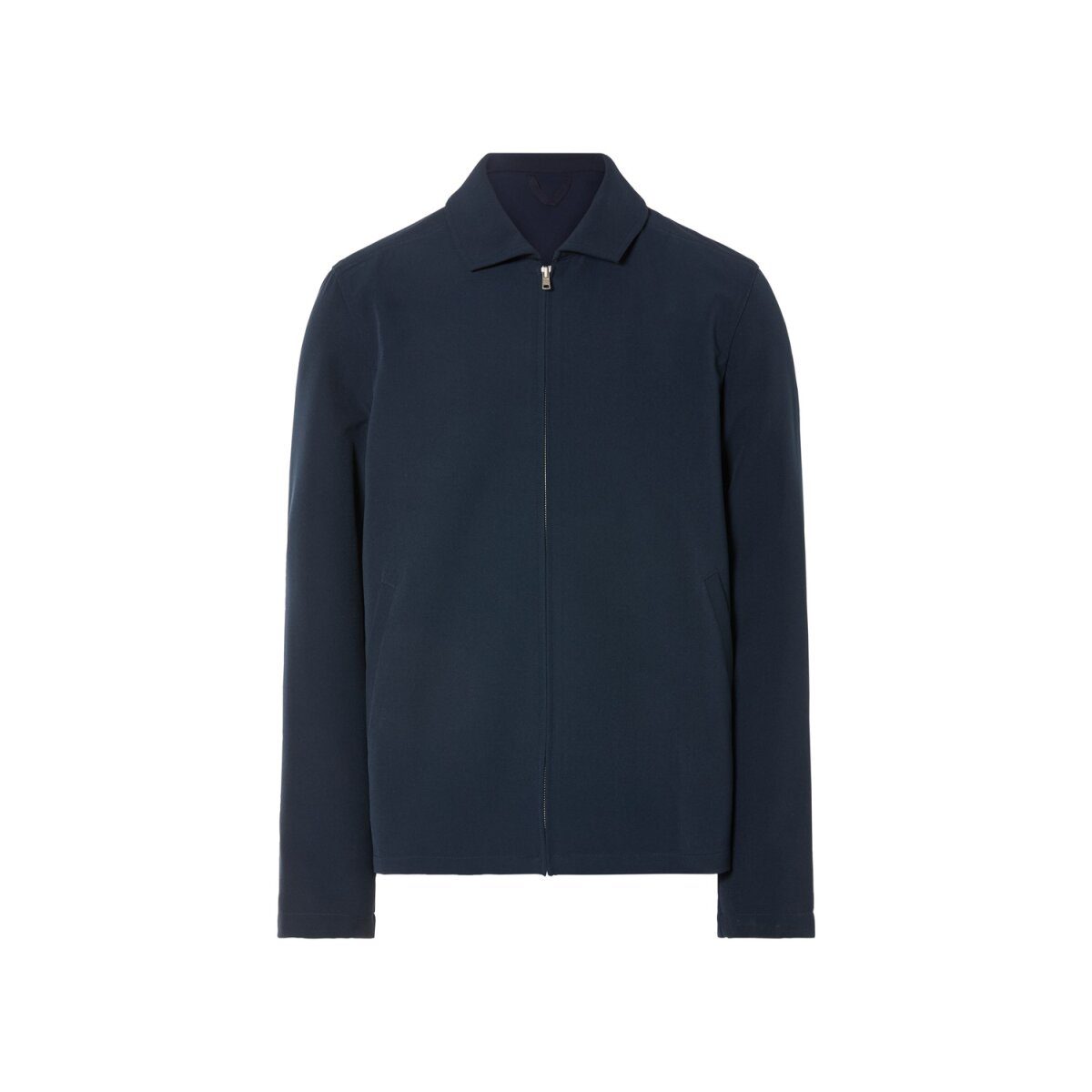 LIVERGY® Herrenjacke mit Kentkragen (marineblau, M (48/50))