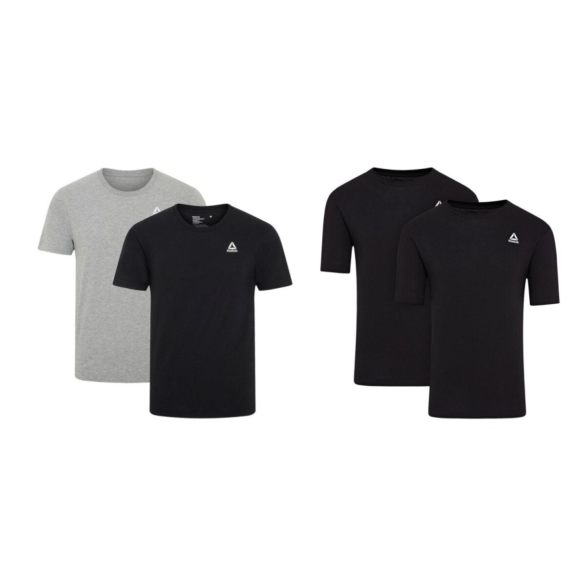 REEBOK T-shirts voor heren, set van 2