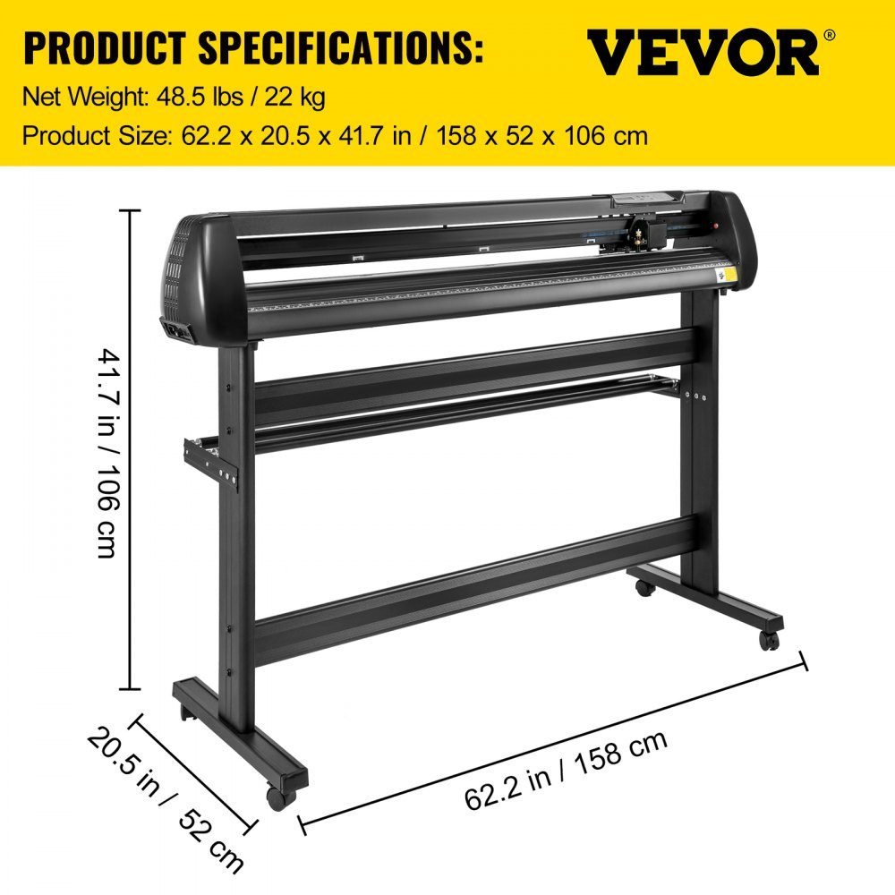 Vinylschneider 135 cm Vinylschneidemaschine mit Bodenständer-Vinylplotter