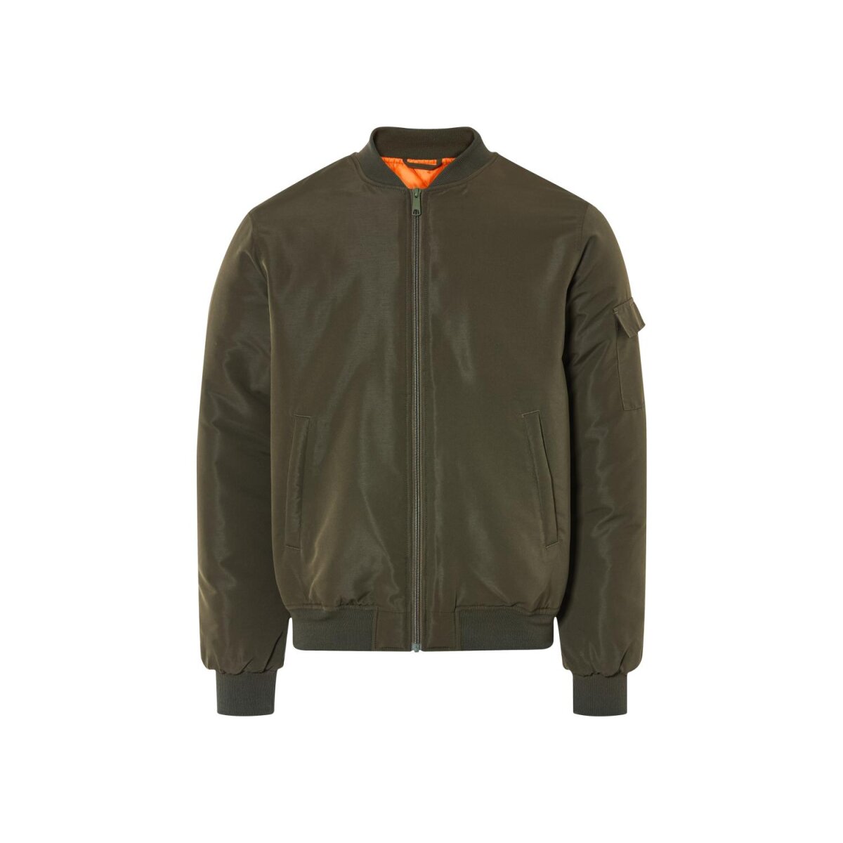 LIVERGY® Herren Bomberjacke, wasserabweisendes Außenmaterial (Khaki, XL (56/58))
