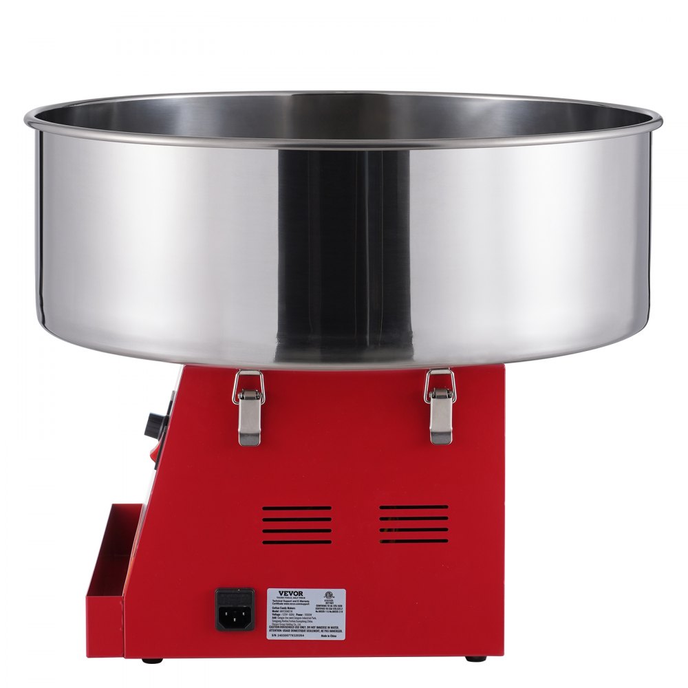 Electric Cotton Candy Machine, 1000W Cotton Candy Machine, Commercial Cotton Candy Machine with Stainless Steel Bowl & Sugar Spoon, Perfect for Children's Birthday Parties at Home, Family Gatherings (Red) Electric Cotton Candy Machine, 1000W Cotton Candy Machine, Commercial Cotton Candy Machine with Stainless Steel Bowl & Sugar Spoon, Perfect for Children's Birthday Parties at Home, Family Gatherings (Red)
