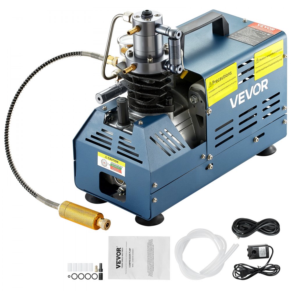 High Pressure Compressor 300 Bar Air Gun Compressor 1800W 220V Automatic Pressure Relief Suitable for Paintball Air Guns, PCP Guns and Diving Bottles High Pressure Compressor 300 Bar Air Gun Compressor 1800W 220V Automatic Pressure Relief Suitable for Paintball Air Guns, PCP Guns and Diving Bottles