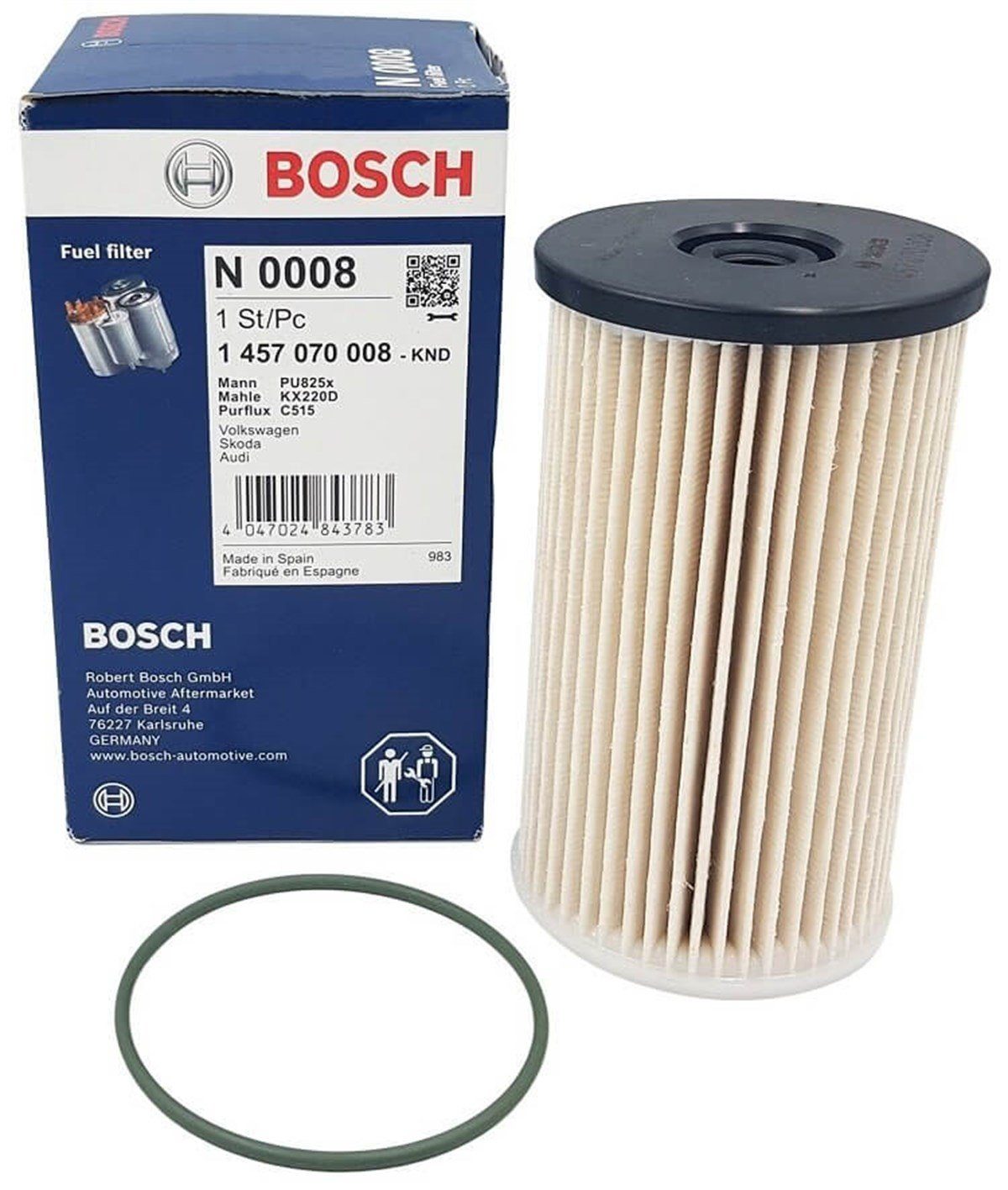BOSCH 1 457 070 008 Filtr paliwa - Nr kat. HT-48716